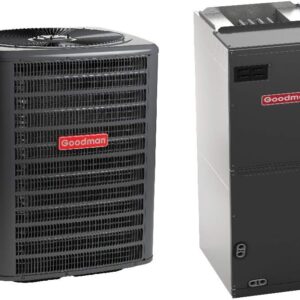 Goodman 5 TON 14.5 SEER2 Multi-Position R-32 Heat Pump System with air handler (GLZS4BA6010 condenser and AMST60DU1300 air handler)