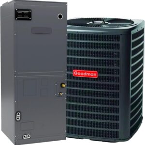 Goodman 3 TON 15.2 SEER2 Multi-Position R-32 Heat Pump System with air handler (GLZS4BA3610 condenser and AMST42CU1300 air handler)